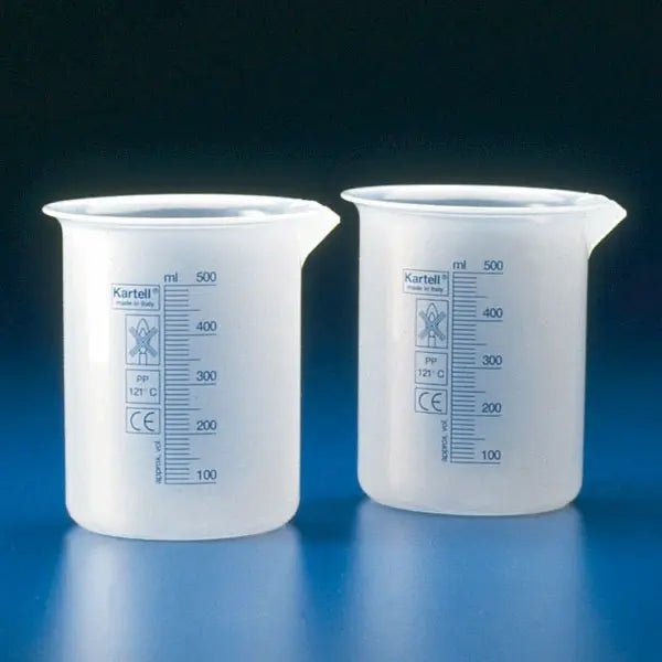 Messbecher graduiert, Niedrige Form Polypropylen - 2.5 mm - Kartell S.p.A.